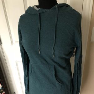 THE LIMITED Teal Hoodie Dress